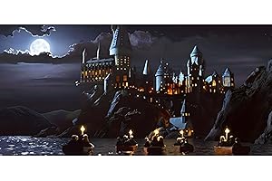 DAERLE Diamond Painting Harry Magic, 70X40cm Kit per Diamond Painting 5D, Pittura Diamante Fai da Te, Diamond Painting Kit Completo Anime Diamond Painting Bambini, Decorazione per Casa e Pareti