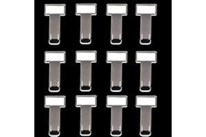 HQYBZP 12 Stück Parkscheinhalter,Parkscheinhalter Windschutzscheibe,Parkausweis Halter,Elektronische Parkscheibe,Parkkartenhalter Und Parkscheinhalter Passend Für Autoscheiben