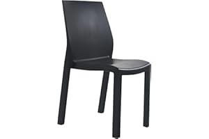 ‎PAPATYA PAPATYA Yummy Design Chair 200 kg – Ideal for Catering & Hotel Industry Weatherproof Easy to Clean No Assembly Set of 1
