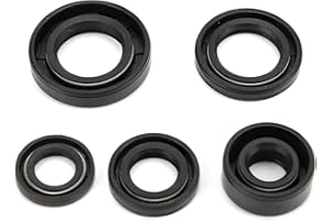 AKOZON Ensemble de Joints D'huile Moteur 5 Pièces Convient pour Lifan 110cc 125cc 140cc PIT PRO Trail Quad Dirt Bike ATV