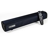 Vili Nice Soundbar, 50W Bluetooth Soundbar for TV, Wireless and Wired Options, PC Soundbar Wireless Bluetooth 5.0, Wall Mount