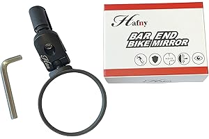 Hafny Bar End Bike Mirror, Stainless Steel Mirror, HF-MR083T