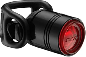 Lezyne Femto Drive Rear Light - Black/Battery Bright LED Dark Night Red Tail Be Seen Traffic Bike Cycle Commute City Street Safety Mountain Road MTB Ride Accessories