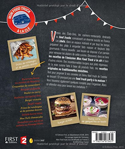 Livres Couvertures de Les meilleures recettes de Food truck à faire chez soi