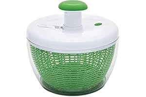 Farberware 5264312 Easy to use pro Pump Spinner with Bowl, Colander and Built in draining System for Fresh, Crisp, Clean Salad and Produce, Plastic, Green