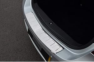 ALVM PARTS & ACCESSORIES Chrome Bumper Protector Sill Trim Cover To Fit Astra J Hatch (10-16)
