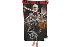 NICHIYOBI The Walking Dead Strandtücher 3D-Digitaldruck Badetücher,modischer Auftritt,Reisetuch,Weich und lichtbeständig (3,150 x200 cm)