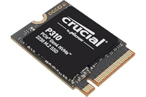 Crucial P310 SSD 1TB PCIe Gen4 NVMe M.2 2230, Fino a 7.100 MB/s, Compatibile con Steam Deck, ASUS ROG Ally, MSI Claw & Microsoft Surface - CT1000P310SSD2