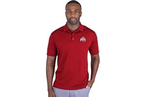 Vantage Apparel Herren Collegiate Poloshirt aus Polyester-Mesh Polohemd
