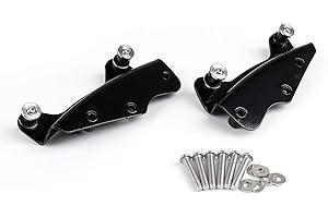 ‎BRUCE & SHARK Bruce & Shark Point Docking Hardware Sissy Bar Kit Passend für Road King Street Glide Flhr Flhx Flhrc 2009-13