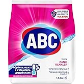 ABC DETERJAN Matik Canlı Renkler 1,5 Kg