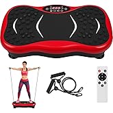 Titreşimli Fitness Plate Platformu 120 Seviyeli - T&uuml;m V&uuml;cut Egzersiz Aleti - Kilo Verme ve Sıkılaşma İ&ccedil;in -Bluetooth & USB M&uuml;