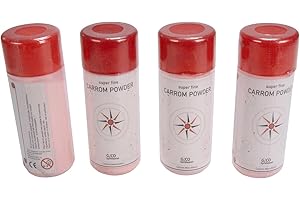 GICO Poudre de Carrom de qualité supérieure -340 gramms- Indien d'origine - 2117-4