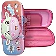 FunBlast Pencil Pouches for Girls – Multi-Purpose Zipper Pouch Case for School Girls, Stationary Organizer Box, Aesthetic Pencil Case for School & College Students