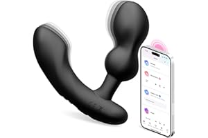 LOVENSE Edge 2 Bluetooth Estimulador de Próstata Vibrador Hombre con Control App, Patrones de Vibración Personalizados Ilimitados