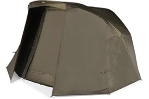JRC Defender Peak Bivvy 295x150x300 cm Surtoile 2 Men Tente de Pêche Bivouac Parapluie Bivvy Abri Carpe