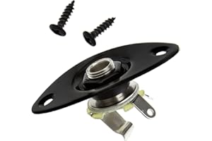 ENET - Viti a bussola universale per jack a forma ovale per chitarra elettrica