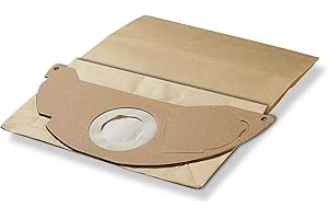 SAFE 'N CLEAN 10 bolsas de aspiradora para aspiradora Kärcher de la serie WD 2 y MV 2, WD 2.200, WD 2.250, etc., alternativa al original, 6.904-322.0