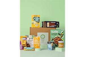 ‎VEGANBOX GET INSPIRED Vegan Box Geschenkbox Food, 100% Vegane Lebensmittel, mit mind. 9 Produkten