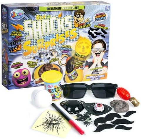 Child kids giant box of shocks & surprise jokes pranks toy game set - With so much to see and do, you'll be annoying your mates for the weeks to come.
