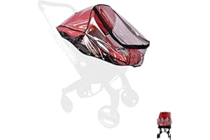 CZFDCK Doona Rain Cover Doona Accessories 1 Pc Black Car Seat Rain Covers Universal for Protection Against Rain Snow Wind Sleet Dust Travel Outdoor