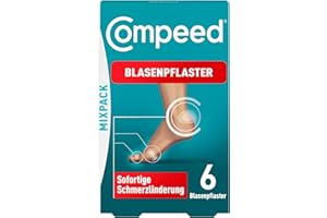 Compeed pansements hydrocolloïde mixpack étui en allemand lot de 6