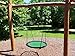 Produktbild LIBELLA Kinderschaukel Ø100cm Nestschaukel für Kinder Schaukel bis 200 Kg (Large, Grün)