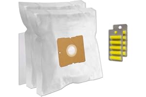 PAKTRADE Set - Ambientadores + Filtro + 10 Bolsas de aspiradora para Nilfisk 78602600, Go-Coupe, Progress Stuttgart PC 2361, PC 3716, PC3716, PC3716T, PC2230, PC2260, PC2265