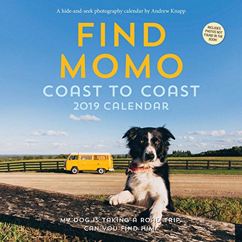 Find Momo 2019 Wall Calendar: Coast to Coast