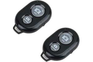 MEUKCEZ Telecomando Bluetooth Wireless per Smartphone, Compatibile con iOS e Android, Ideale per Foto e Selfie, Leggero e Portatile, Range Operativo 10 Metri, Compatibile con iPhone, e Altri Telefoni (2)