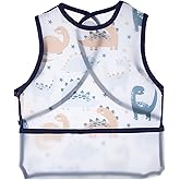 BABYJEM STAIN RESISTANT WEAR DINOSAUR APRON