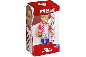 MINIX – Fotbollsstjärnor – världsmästerskap #149 – Kroatien – Modrić – samlarfigur 12 cm