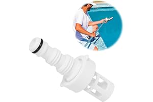Ellxen Swimming Pool Hose Drain Plug Connector Pool PVC Water Drain Valve Adapter Compatible for INTEX Adapter Connection to Drainage Device