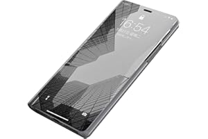 DANCILA Custodia Huawei Mate 9 Cover Specchio Case Clear View Standing Mirror Flip Custodia Portafoglio Case Huawei Mate 9 Folio Flip Stile Pelle Libro Fondina per Huawei Mate 9