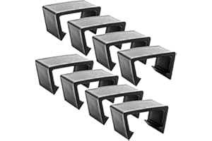 QUACOWW 8 Pieces Patio Furniture Clips Wicker Furniture Clips Sofa Clips Patio Furniture Cover Clips Large Patio Furniture Clips for Patio Garden Wicker Rattan, 2.24 Inch