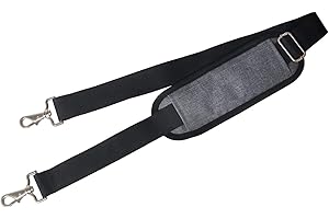JAKAGO 60" Universal Verstellbare Schulterriemen,Schultergurt für Taschen Dauerhafte belüfteten mit dem rutschfestem Polster,Taschengurt Breit 4.5cm,bis zu 155 cm lang(Grau)