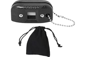 AEIPOU Ice Skates Blade Sharpener Portable Adjustable Width with Storage Bag, Ice Skate Sharpener Wear-Resistant Ice Hockey Skate Figure Skating Blade Grinding Tool for Smoother Blades (Y04-1)