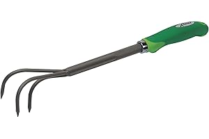 RIBIMEX Ribiland 01015 - Griffe avec 3 Dents - pour Travailler en Surface Le Sol