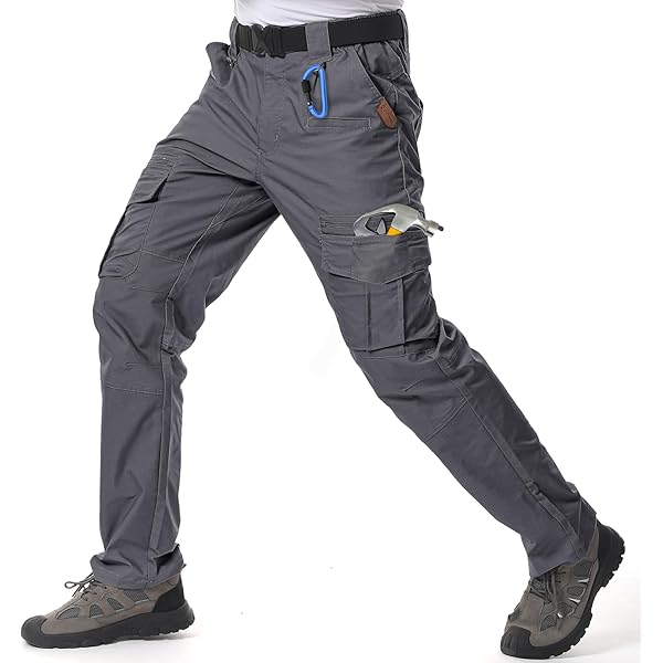 WORK IDEA Slim-fit stretch werkbroek voor heren: kritische stoffen van cordura – duurzame elegantie voor de hoogste eisen., 56