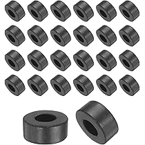 Mousqueton Passe-fil Bouchon 19mm OD 11mm ID Joint Anti-rayures Paquet De 4