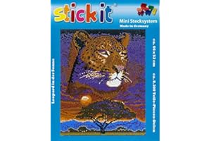 stickit Mini Stecksystem Leopard in der Sonne ca. 8.300 Teile Nr. 41235
