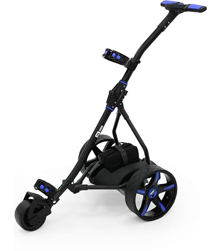 offmetrolley'® Z1 36 hole Electric Golf Trolley Black (White