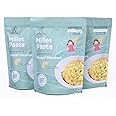 Hungrybums Foxtail Macaroni Pasta with Tastemaker - Pack of 3 (180gm each) | Sun Dried, Vegan Macaroni | Rich in Magnesium and Vitamin B12 | No Maida Pasta | No MSG, No Preservative | Gluten Free