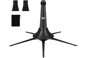 Eastar Support de trompette portable pliable en métal pour instruments en laiton EST-001