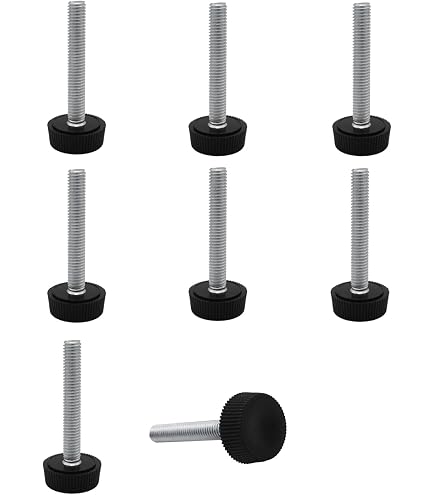 Produktbild von Maschinenfuß / Stellfuß M6 X 50mm, Polyamid & Stahl – Trägt Bis Zu 100kg, Für Geräte & Maschinen
