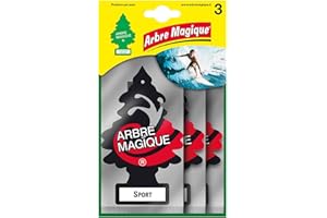 Tabla 102710 Ambientador para Coche, Diseño de 'Arbre Magique Tris Sport