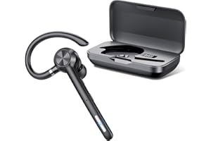 Tukio Wireless Earbuds, Wireless Earphones 100H Staytime, Bluetooth 5.3 Headphones with 4 ENC Noise Cancelling Mic, Wireless Earphones business with USB-C Fast Charge