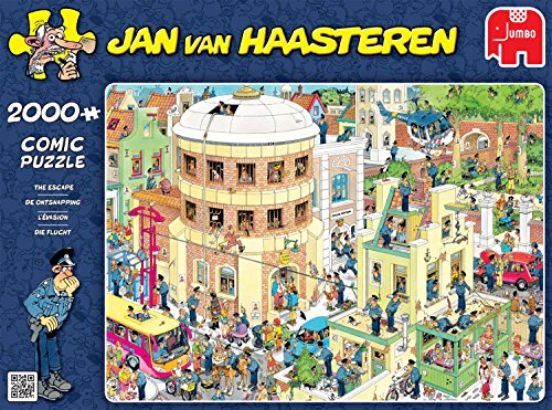Jan van Haasteren - The Escape - 2000 Piece Jigsaw Puzzle