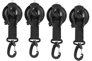 LANDSCAPE LIGHTS2K 4 Pièces Ancre à Ventouse Ventouses D'ancrage Ventouse Voiture Multi-usages Crochet de Fixation de Ventouse Auvent Camping pour Auvent Latéral de Voiture, Camping, Tentes, Bagages