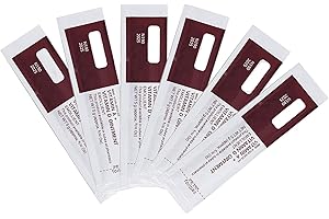 proamate Tattoo Cream Tattoo Scar Repair Gel, Microblading Aftercare Ointment Vitamin A&D Aftercare Cream for Makeup Microblading and Tattoo Healing Supplies (White 50PCS/Pack)